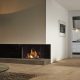 Dru Maestro 80/2 Eco Wave Two Sided Gas Fire with Ceraglass